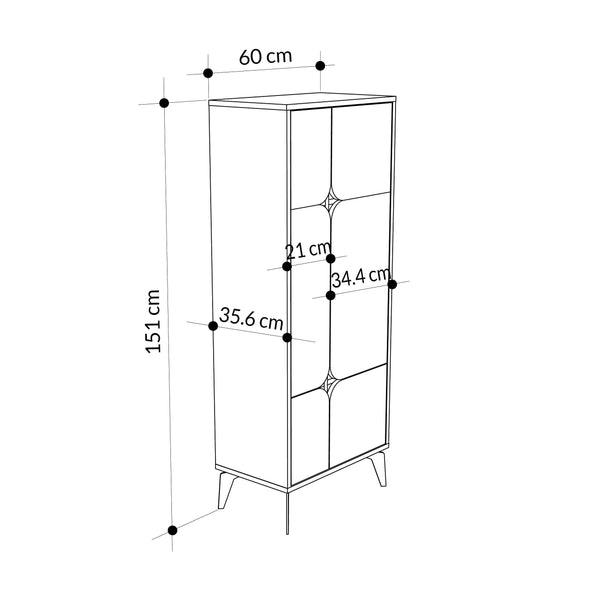 SPARK White Cabinet - Karrari