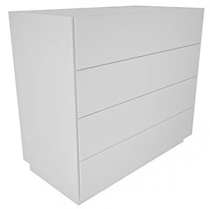 Professional 4-Drawer Station | Matte White Finish - Karrari