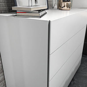 Professional 4-Drawer Station | Matte White Finish - Karrari