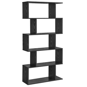5-Tier Bookshelf with Open Storage