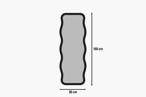 Full-Length Wavy Accent Mirror - Karrari
