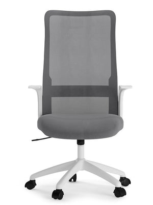 Ergonomic Mesh Office Chair – Grey Desk Chair - Karrari