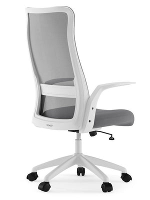 Ergonomic Mesh Office Chair – Grey Desk Chair - Karrari