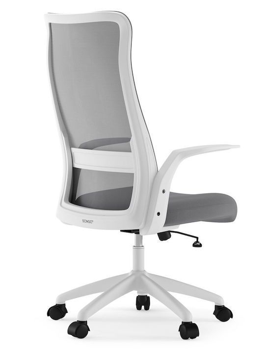 Ergonomic Mesh Office Chair – Grey Desk Chair - Karrari