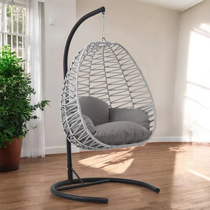 BEGONVIL Single Woven Hanging Swing Chair
