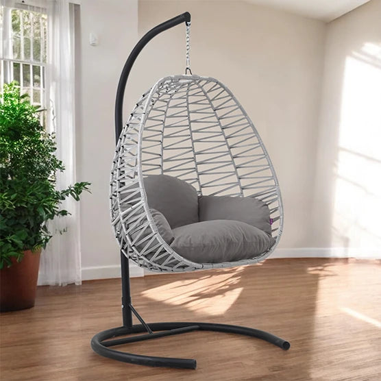 BEGONVIL Single Woven Hanging Swing Chair