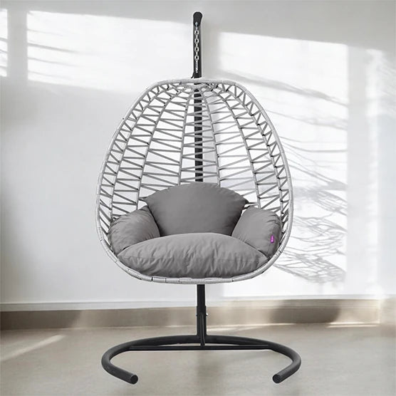 BEGONVIL Single Woven Hanging Swing Chair