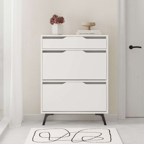 ASTA Shoe Cabinet - Compartments & Drawer - Karrari