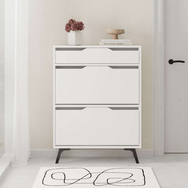 ASTA Shoe Cabinet - Compartments & Drawer - Karrari