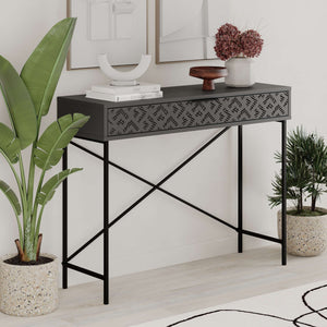 Elegant Wooden Console Table - Karrari