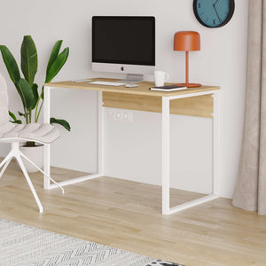 Inna Working Table – Oak & White - Karrari