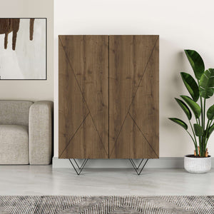 Jakomen Wood & Metal Cabinet - Karrari