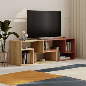 Glis Adjustable Wooden TV Stand - Karrari