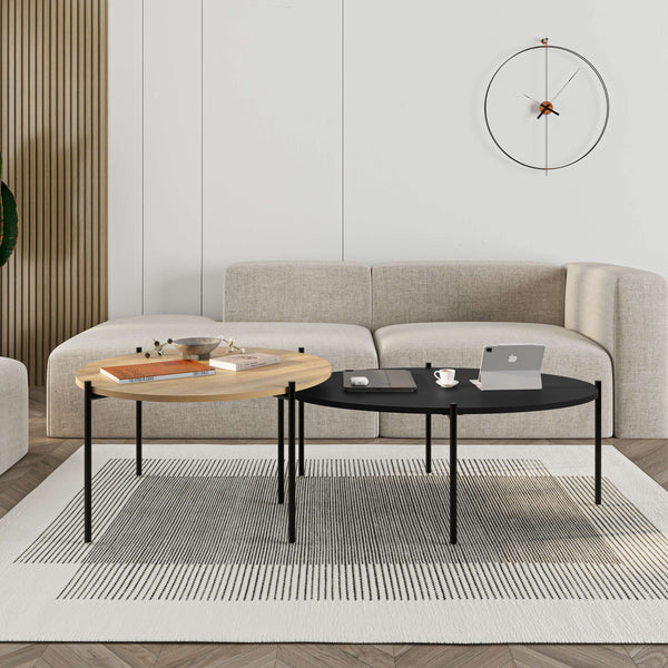Odelia Round & Oval Coffee Tables - Karrari