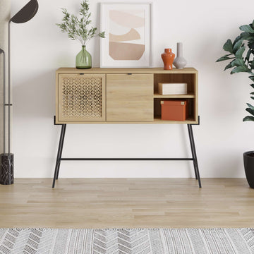 Naive Borgia Console, Oak