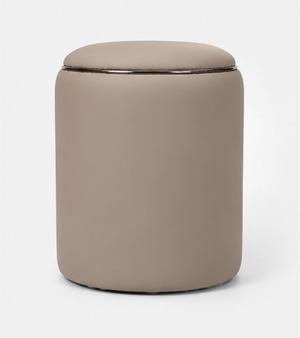 Modern Velvet Vanity Pouffe Stool - Karrari