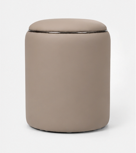 Modern Velvet Vanity Pouffe Stool - Karrari