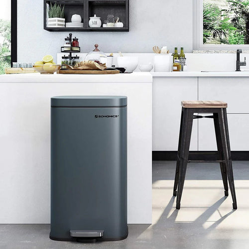 30L Stainless Steel Pedal Trash Can