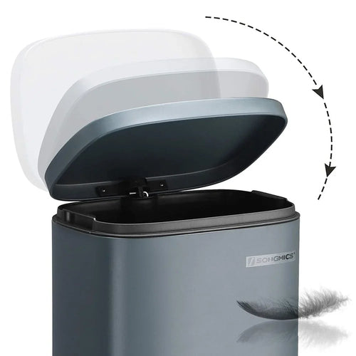 30L Stainless Steel Pedal Trash Can
