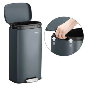 30L Stainless Steel Pedal Trash Can
