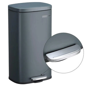 30L Stainless Steel Pedal Trash Can