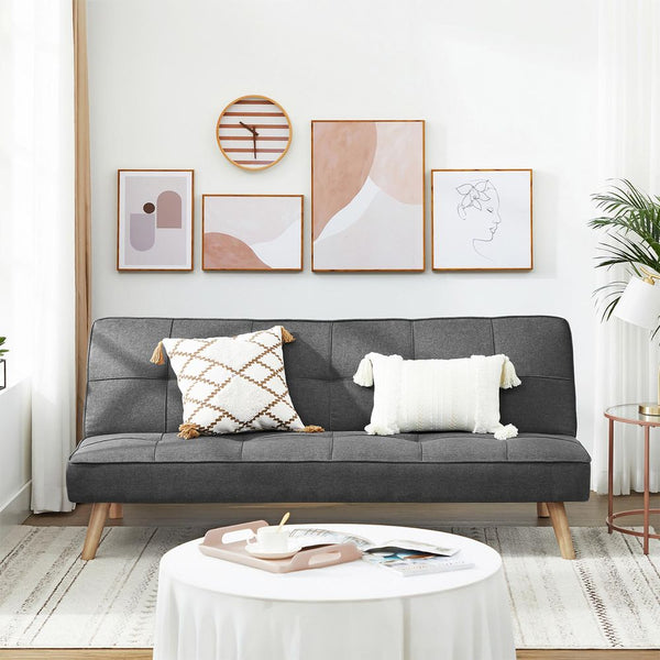 Folding Sofa Bed – Cotton-Linen Blend - Karrari