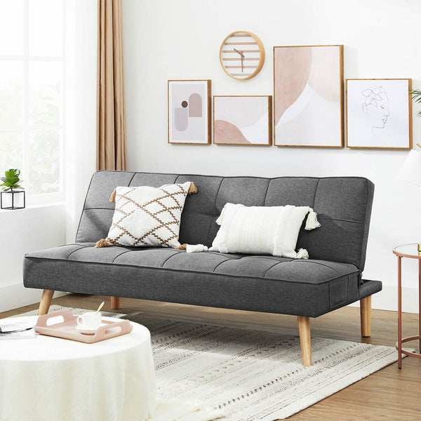 Folding Sofa Bed – Cotton-Linen Blend - Karrari