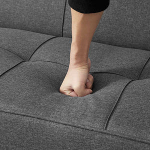 Folding Sofa Bed – Cotton-Linen Blend - Karrari