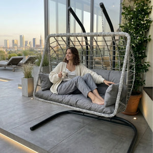 BEGONVIL Double Woven Swing