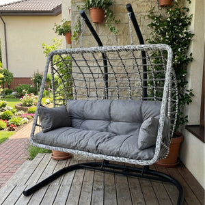 BEGONVIL Double Woven Swing