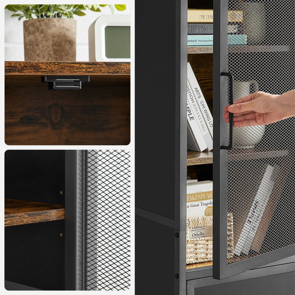 Metal Storage & Display Cabinet - Karrari
