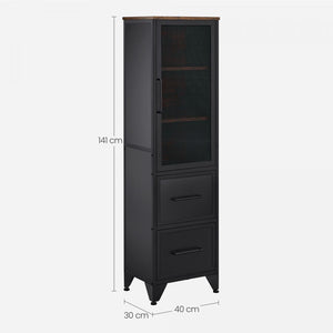 Metal Storage & Display Cabinet - Karrari