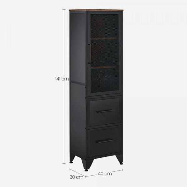Metal Storage & Display Cabinet - Karrari