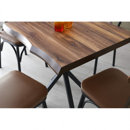 Safir Walnut Dining Table - Karrari