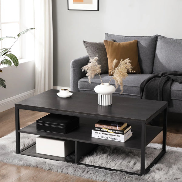 Black Modern Coffee Table - Karrari