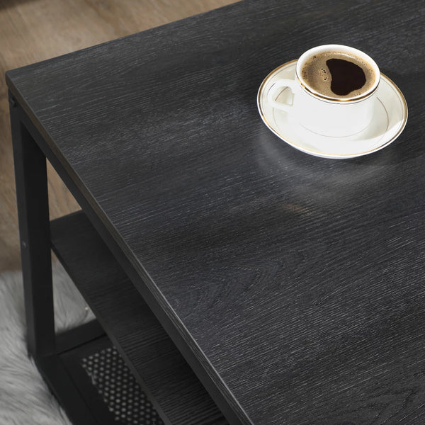 Black Modern Coffee Table - Karrari