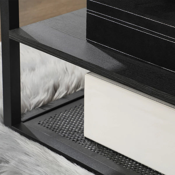 Black Modern Coffee Table - Karrari