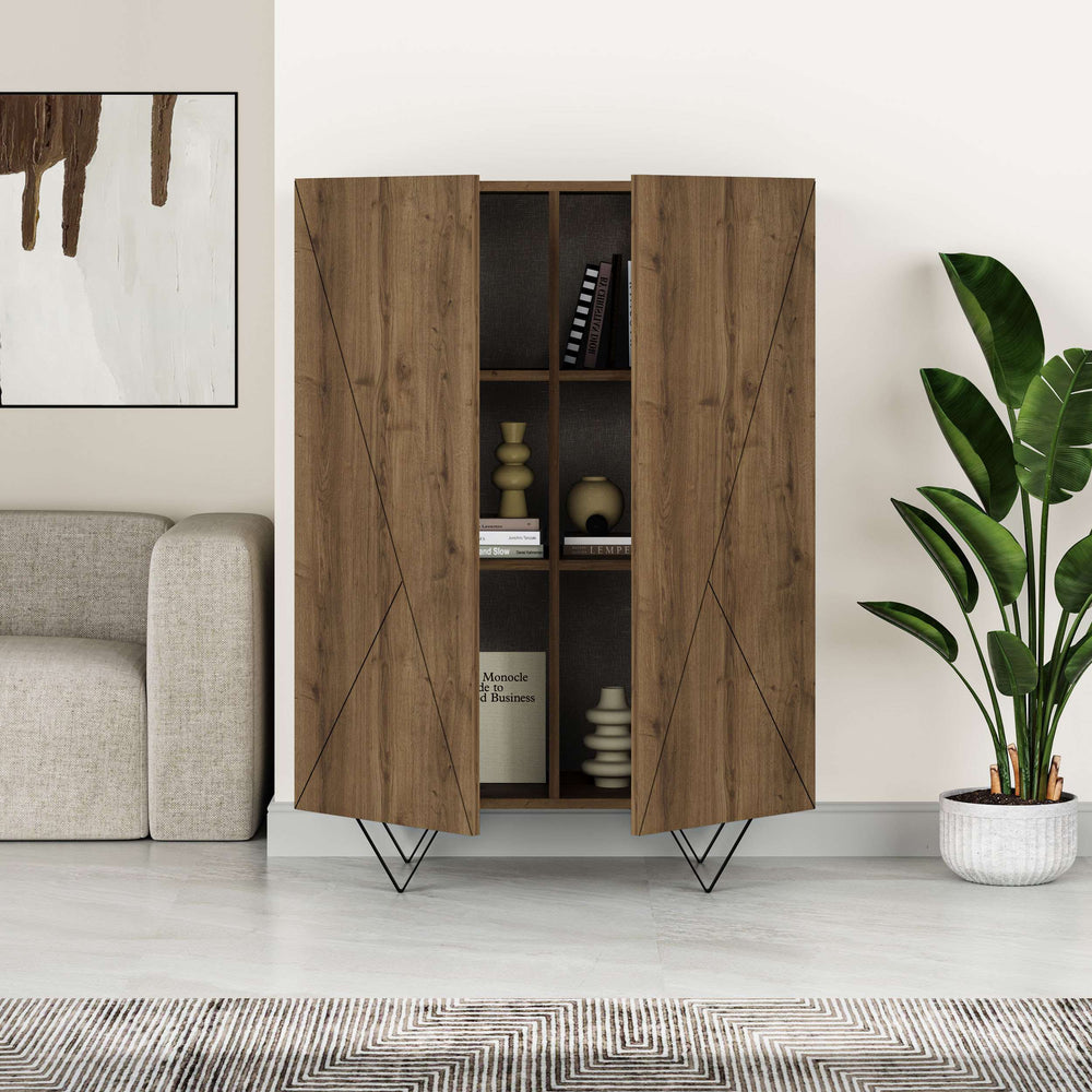 Jakomen Wood & Metal Cabinet - Karrari
