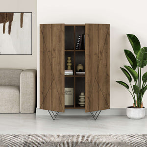 Jakomen Wood & Metal Cabinet - Karrari