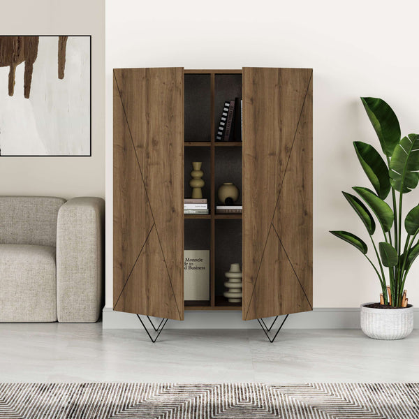 Jakomen Wood & Metal Cabinet - Karrari