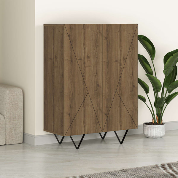 Jakomen Wood & Metal Cabinet - Karrari