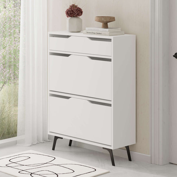 ASTA Shoe Cabinet - Compartments & Drawer - Karrari
