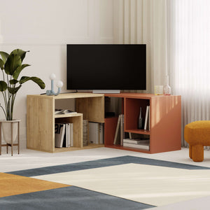 Glis Adjustable Wooden TV Stand - Karrari