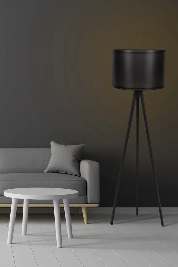 Tripod Floor Lamp - Black (145cm) - Karrari
