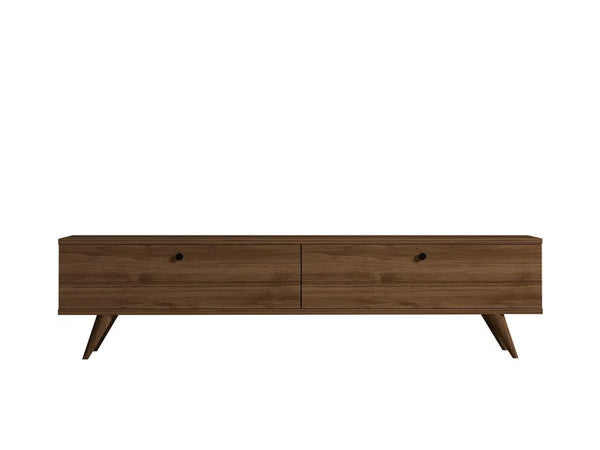 Paris sideboard With Shelves and Storage - Walnut - Karrari
