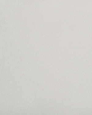 Modern Adjustable Bar Stools – White Faux Leather & Walnut Wood (Set of 2) - Karrari