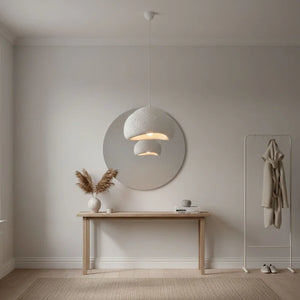 White Pendant Lamp (40x38x25cm)