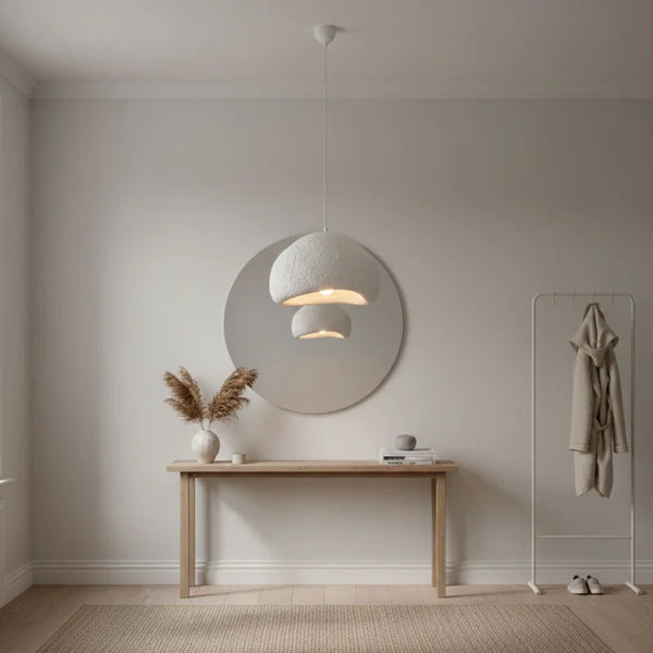 White Pendant Lamp (40x38x25cm)