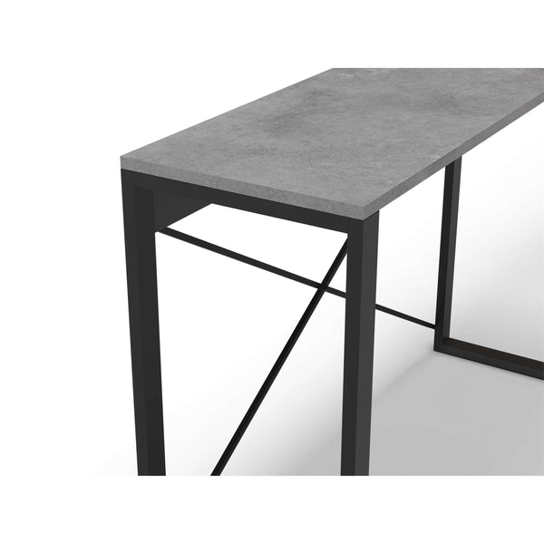 ARCHIE Console Table – Retro Grey & Black - Karrari