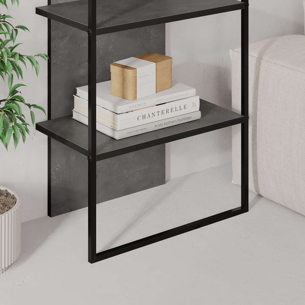 ARCHY Bookcase – Grey - Karrari